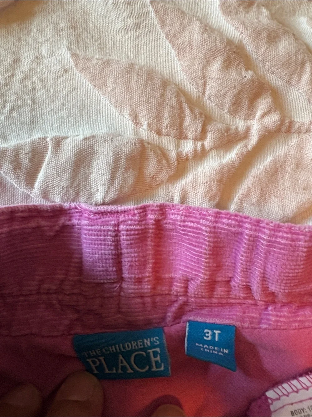 The Children's Place Pink Corduroy Skirt-Style Shorts